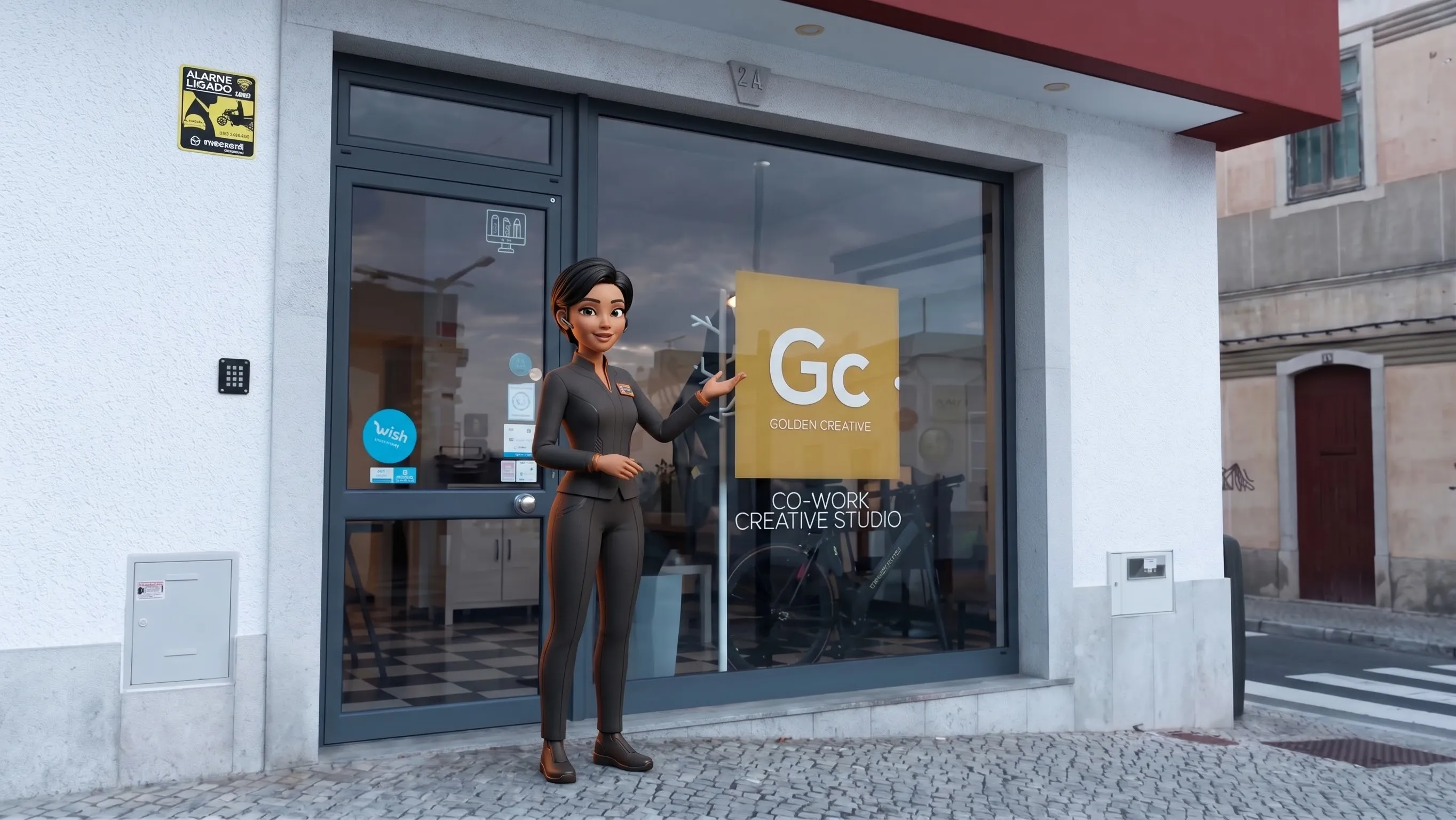 Golden Creative storefront in Loulé